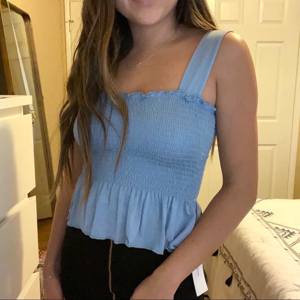 NWT Urban Outfitters light blue tank top